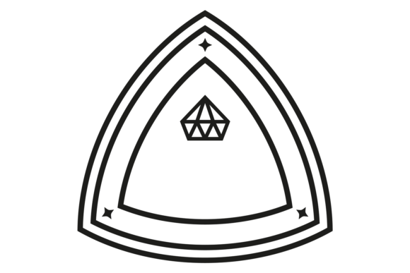 Decorative Blank Label. Retro Emblem. Graphics & Illustrations