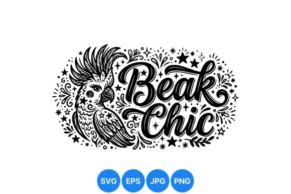 Decorative Cockatoo Vector Art: Graphics and Illustrations for Creative Brands