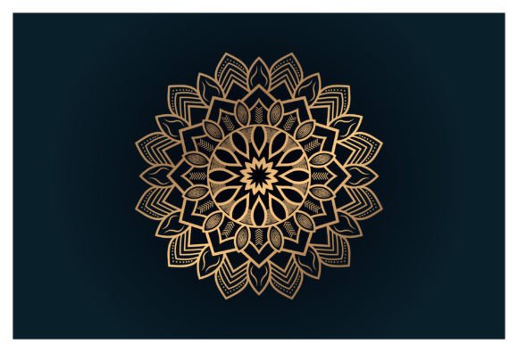 Decorative Ethnic Mandala Pattern Graphics