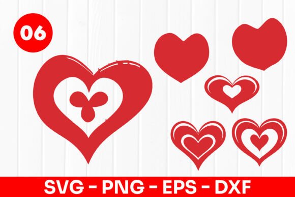 Decorative Heart SVG for Creative Crafts