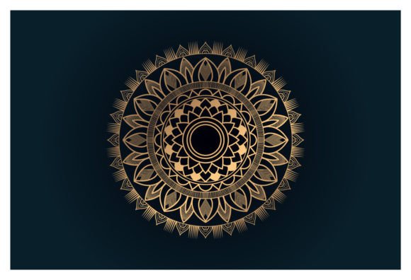 Decorative Mandala Background Design Graphics