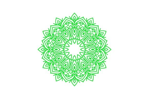 Decorative Mandala Design Background Graphics