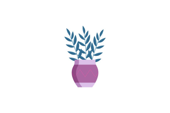 Flowerpot Illustration Decorative Graphics