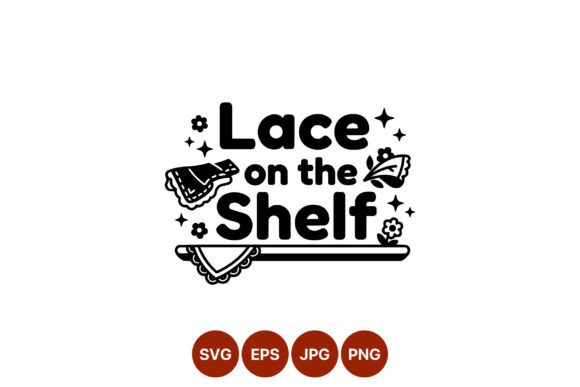 Lace on the Shelf: Graphics and Illustrations for Elegant Branding
