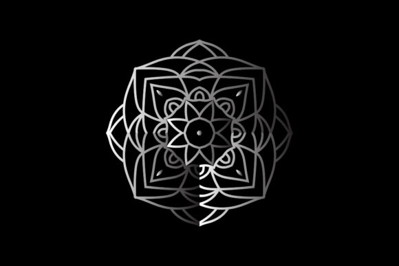 Mandala Gradient Template Decorative Graphics