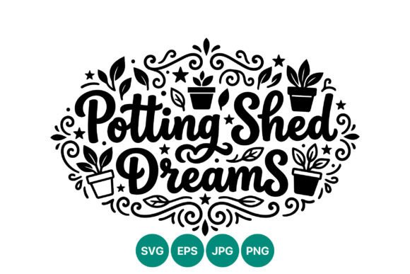 Potting Shed Dreams: Graphics and Illustrations for Local Business