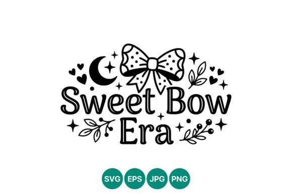 Sweet Bow Era Decorative Text Design